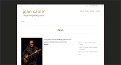 Desktop Screenshot of johncable.com