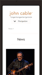 Mobile Screenshot of johncable.com